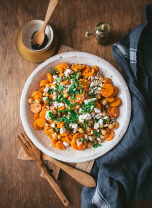 Recette Crumble de Tomate cerise au Parmesan et Burrata