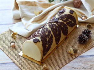 Recette Bûche poires & chocolat