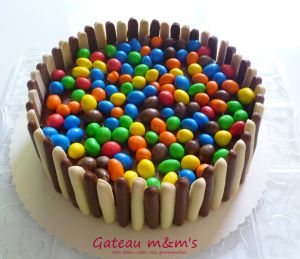 Recette Gâteau m&m's, Finger et Nutella ©