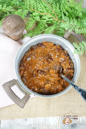 Recette Ragout de haricots rouges au lard fumé