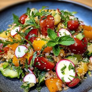 Recette Salade Boulgour Fraîcheur : Recette Facile et Savoureuse