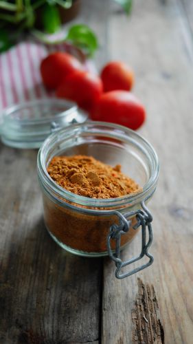Recette Poudre de peaux de tomates