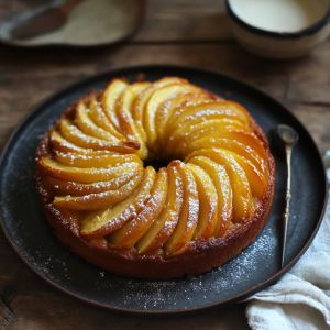 Recette Gâteau Normand aux Pommes : Recette Facile