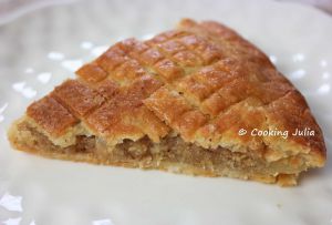 Recette Galette des rois à la crème d'amande vegan