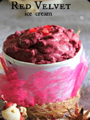 Recette Crème glacée « red velvet » – #Vegan