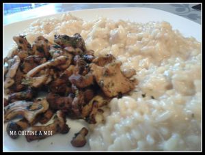 Recette Risotto aux girolles