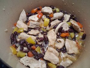 Recette Sauté de dinde tex mex