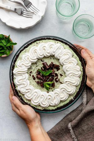 Recette Crème de Menthe Pie (Mint Chocolate)