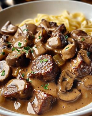 Recette Bœuf Stroganoff Gourmand : Recette Savoureuse et Facile à Préparer