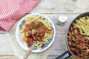 Recette Fusilli à la Sauce Bolognaise VG