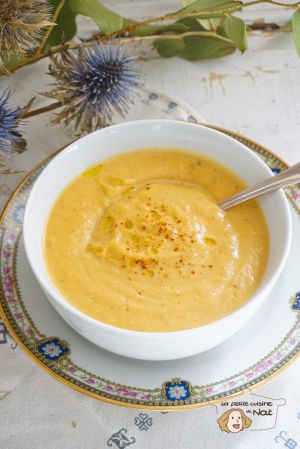 Recette Velouté de butternut aux oignons rôtis