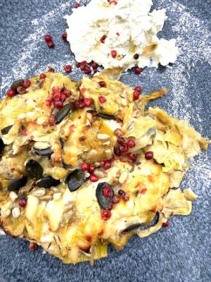 Recette Supra Fondant Gratin de Poireaux au Saumon (Ig Bas)