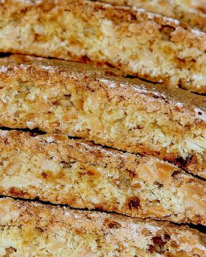 Recette Pain biscuits mandelbrot cuisinés à la farine azyme et aux amandes (cuisine Juive, Pessah)