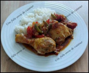 Recette Poulet basquaise