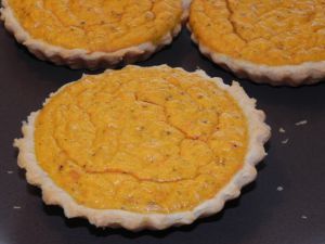 Recette Quiche à la carotte et au cumin