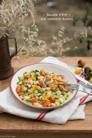 Recette Salade d’été aux haricots blancs