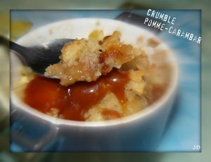 Recette Crumble pommes-carambars