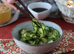 Recette Salade de concombres marinés à la japonaise