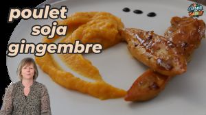 Recette Filets de poulet marinés au four (soja, gingembre & moutarde)
