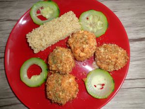 Recette Croquettes de saumon gingembre et tandoori