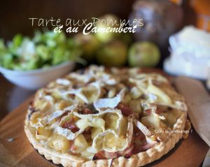 Recette Tarte aux pommes et au Camembert