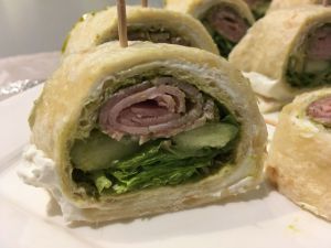 Recette Wrap au chèvre frais, jambon et pesto