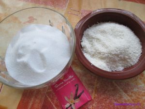 Recette Sucre coco
