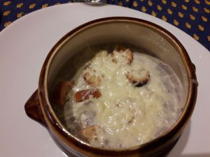 Recette Velouté de champignons gratiné