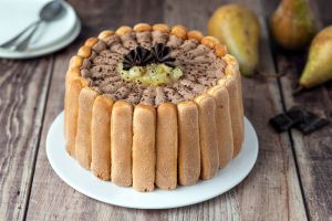 Recette Charlotte poires et chocolat