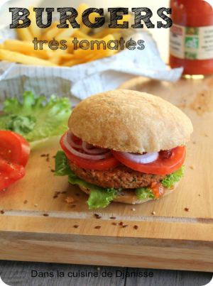 Recette Burgers aux steaks à la tomate – #Vegan