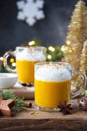 Recette Cappuccino de carottes au curry #vegan#glutenfree #noël