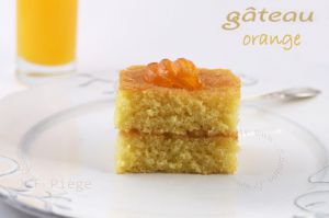 Recette Gâteau a l'orange de j-f piège (côté crillon, côté maison)