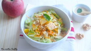 Recette Salade de chou et fenouil aux pommes