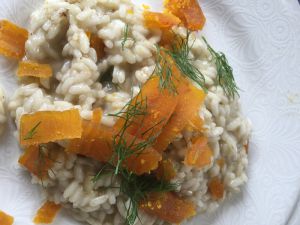 Recette Risotto à la Poutargue et au beurre blanc