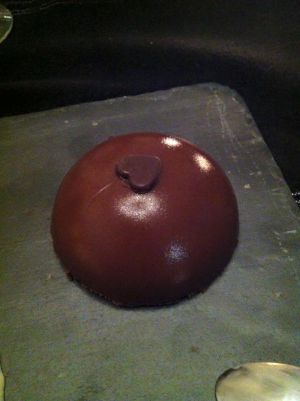 Recette Dôme chocolat