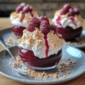 Recette Verrines Framboise Mascarpone : Recette Facile et Savoureuse