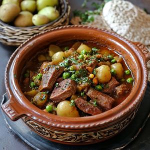 Recette Tajine Viande Hachée & Légumes