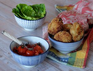 Recette Croquettes d'aubergines au pecorino