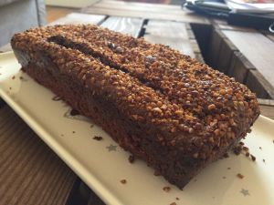 Recette Gâteau moelleux vegan chocolat pralin