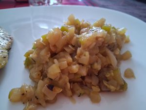 Recette Courgettes poêlées aux oignons