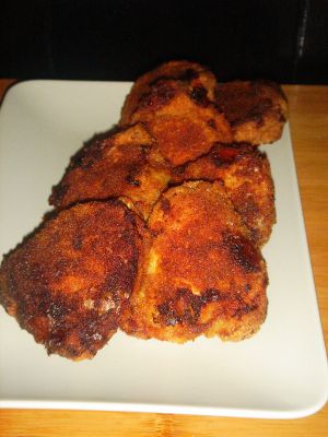 Recette Haut de cuisse de poulet panés sans friture