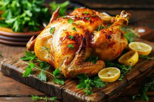 Recette Découvrez le poulet rôti en deux cuissons : tendre, juteux et parfaitement doré