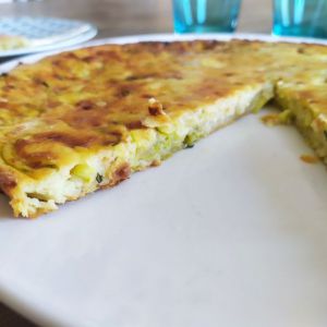 Recette Scarpaccia de courgette d’Alain Ducasse