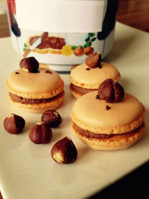 Recette Macarons choco nutella