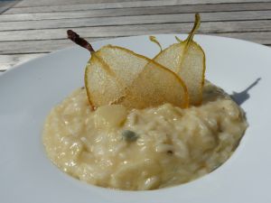 Recette Risotto à la poire et au gorgonzola