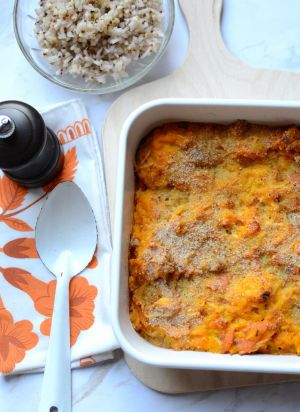 Recette Gratin de potimarron #facile à faire #végétarien