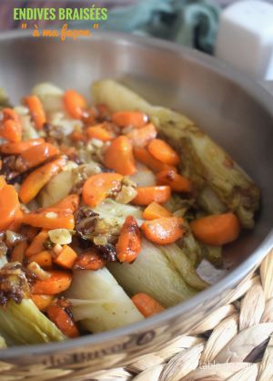Recette Endives braisées "à ma façon"