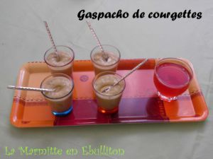 Recette Gaspacho de courgette