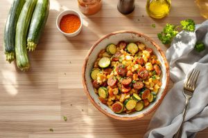 Recette Cette recette express courgettes-chorizo va vous rendre accro (prête en 15 min)