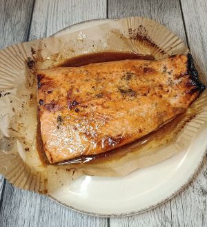 Recette Saumon mariné au Air fryer